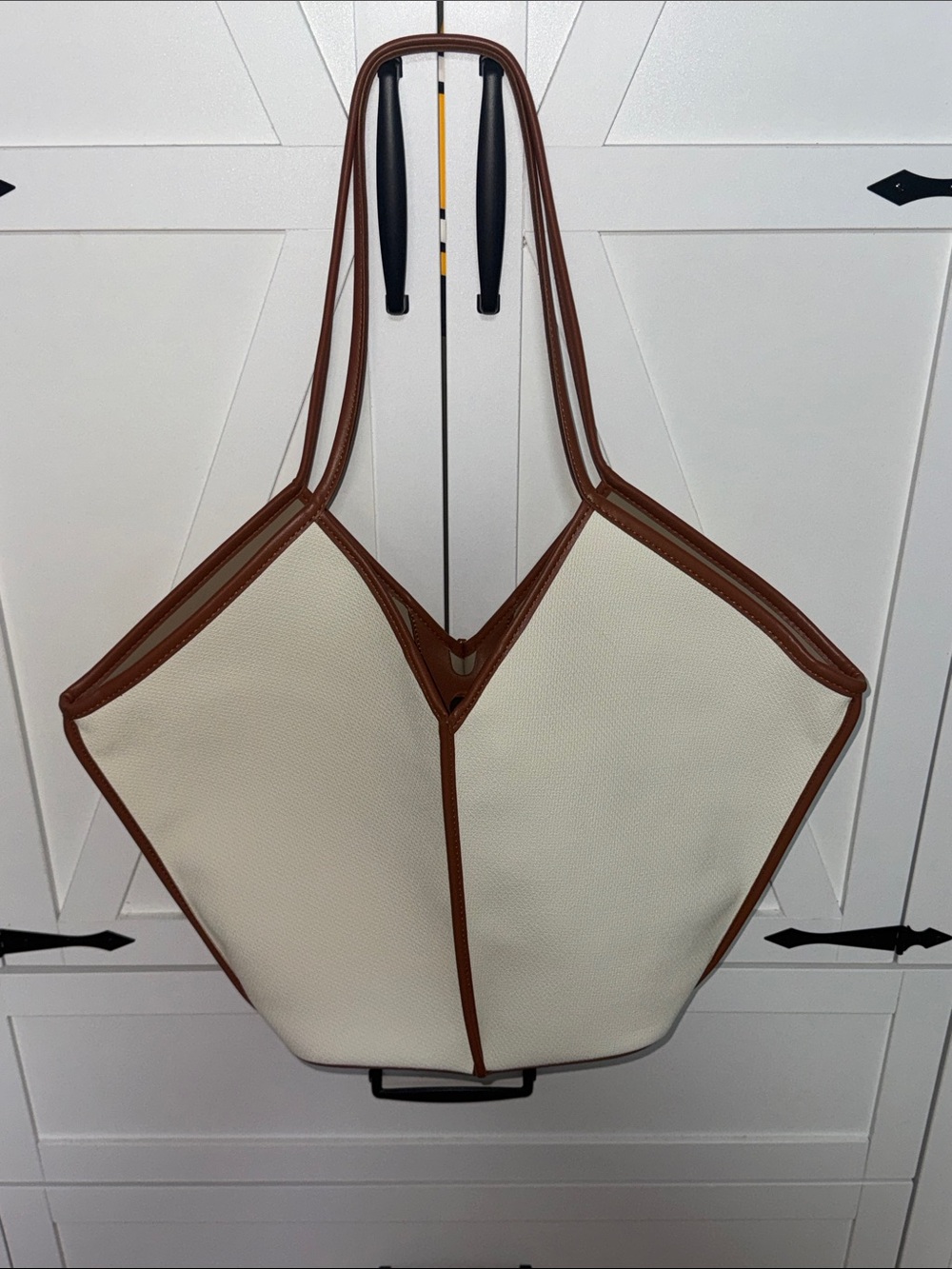 ANTHROPOLOGIE - AOTA SOLEN WING CANVAS TOTE BAG